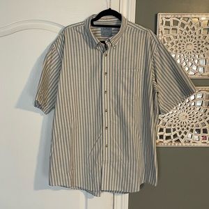 LL Bean Short Sleeve Button Down Shirt